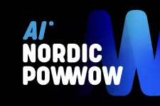 Gesture text. AI Nordic Powwow 16 May. 